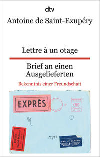 Cover: Antoine de Saint-Exupéry Lettre à un otage