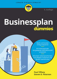 Cover: Paul Tiffany und Steven D. Peterson Businessplan für Dummies